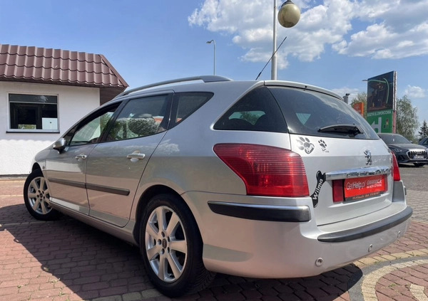 Peugeot 407 cena 13400 przebieg: 212000, rok produkcji 2008 z Piła małe 781